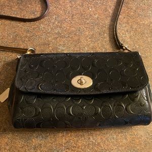 Coach patent leather crossbody